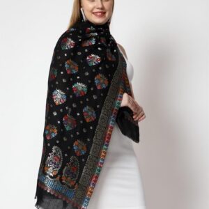 Women’s Modal Kani Woven with Lurex Stole
