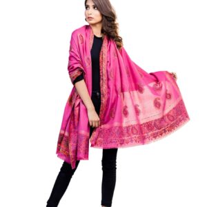 Women’s Designer Kashmiri Wool Stole/Wraps Cashmere Feel Pashmina stole