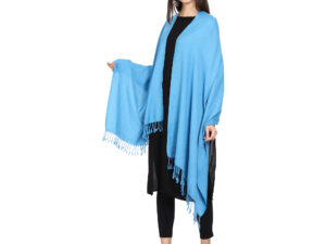 Women's Viscose Wool Single Color Stoles