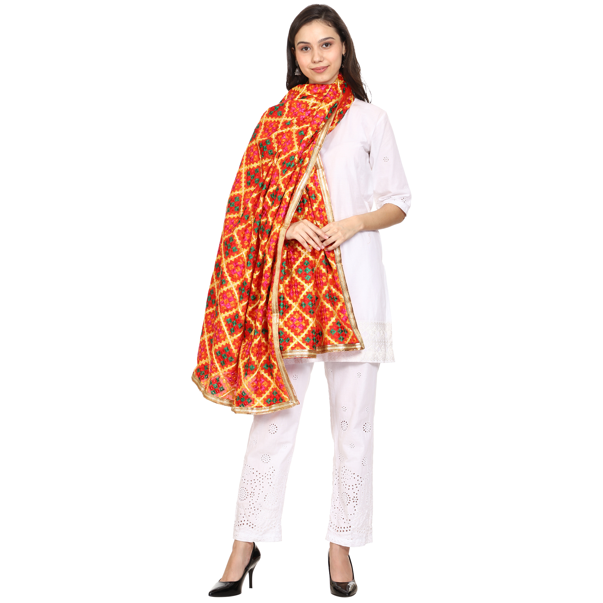 Women's Phulkari Dupatta - Image 2